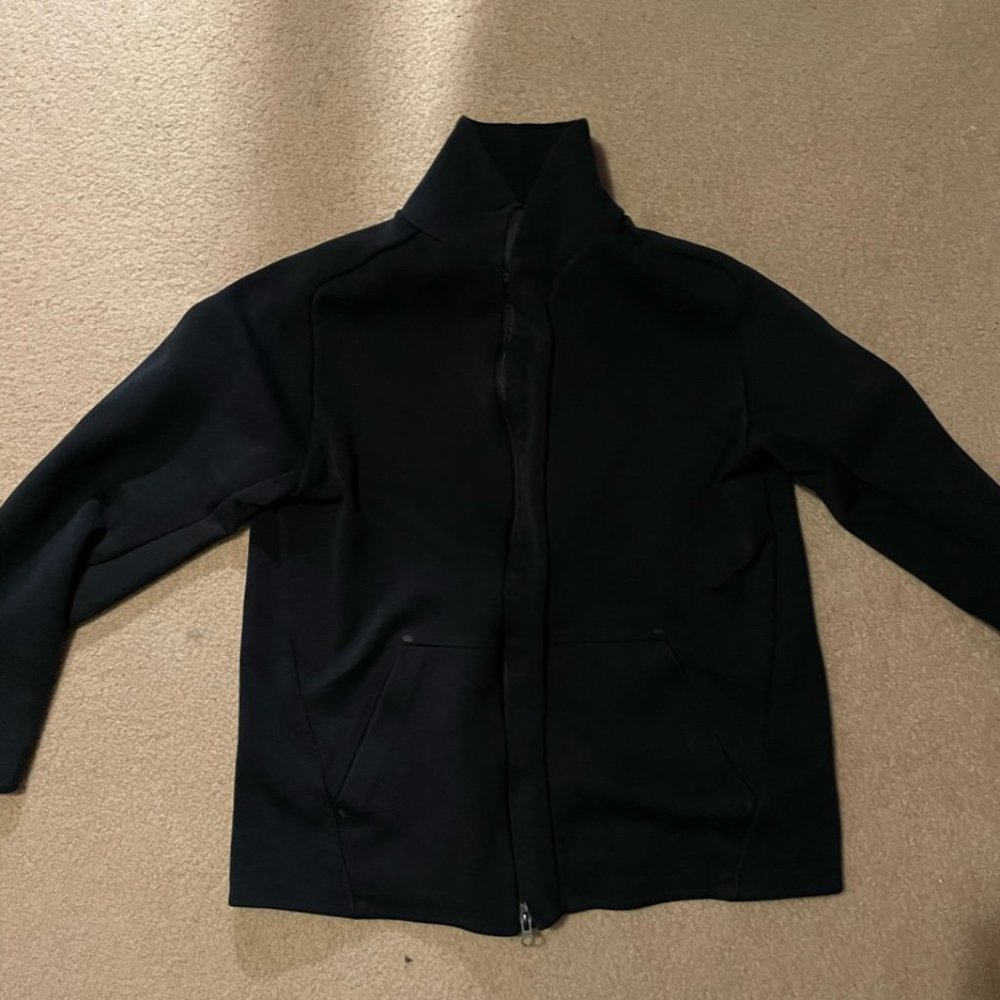 Nike Tech Fleece Full Zip Jacket Black Youth Size Large